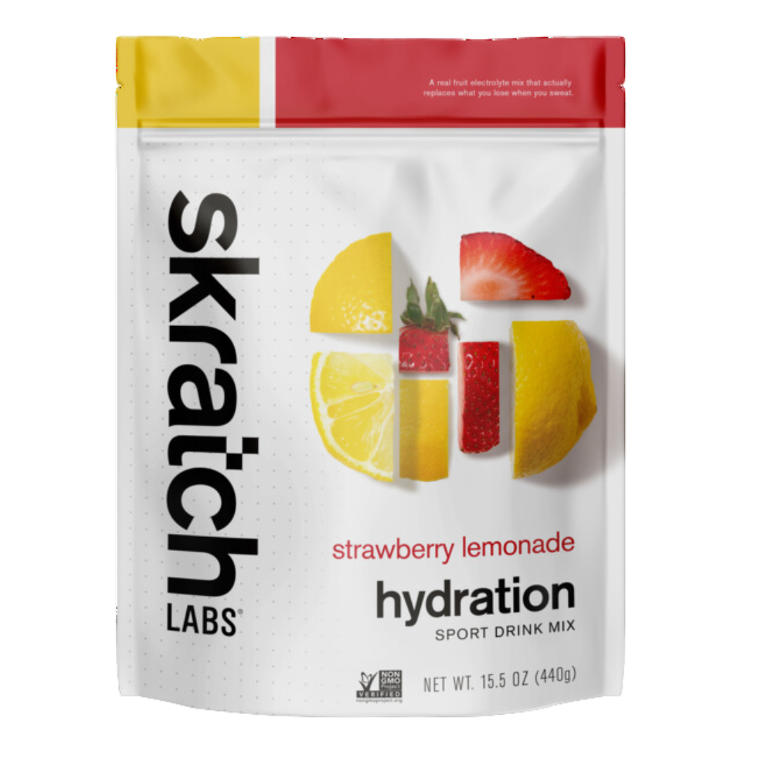 Skratch Labs - Sport Hydration Drink Mix Bag - Strawberry & Lemonade