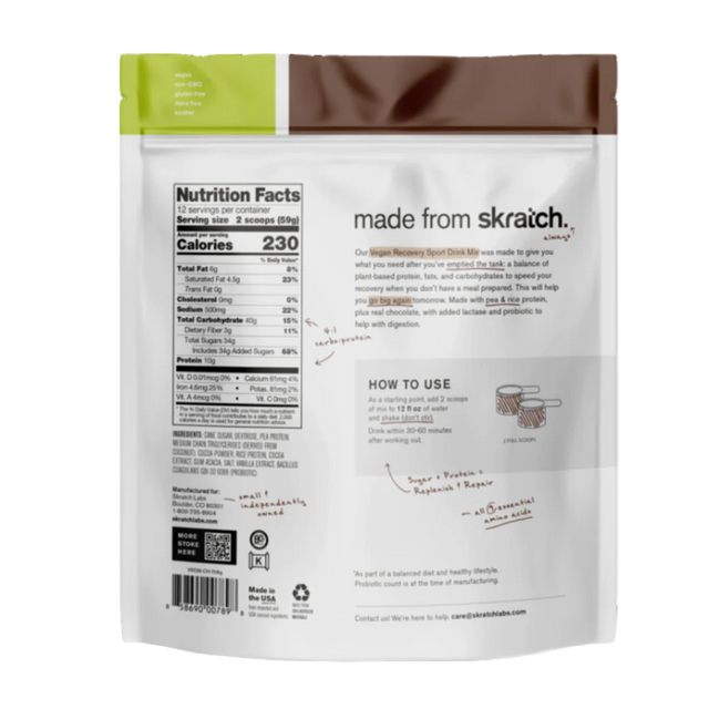 Skratch Labs - Sport Vegan Recovery Drink