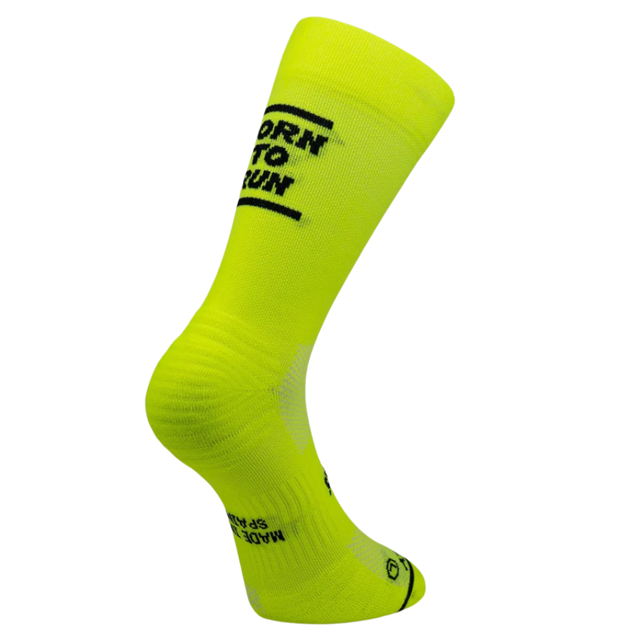 Sporcks - Running Sock - Born To Run Yellow