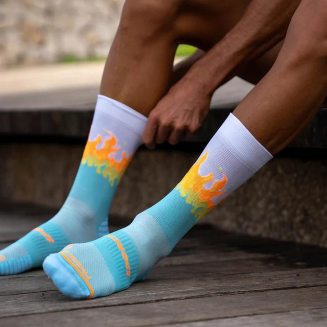 Sporcks - Running Sock - Hot Blue (alt1)