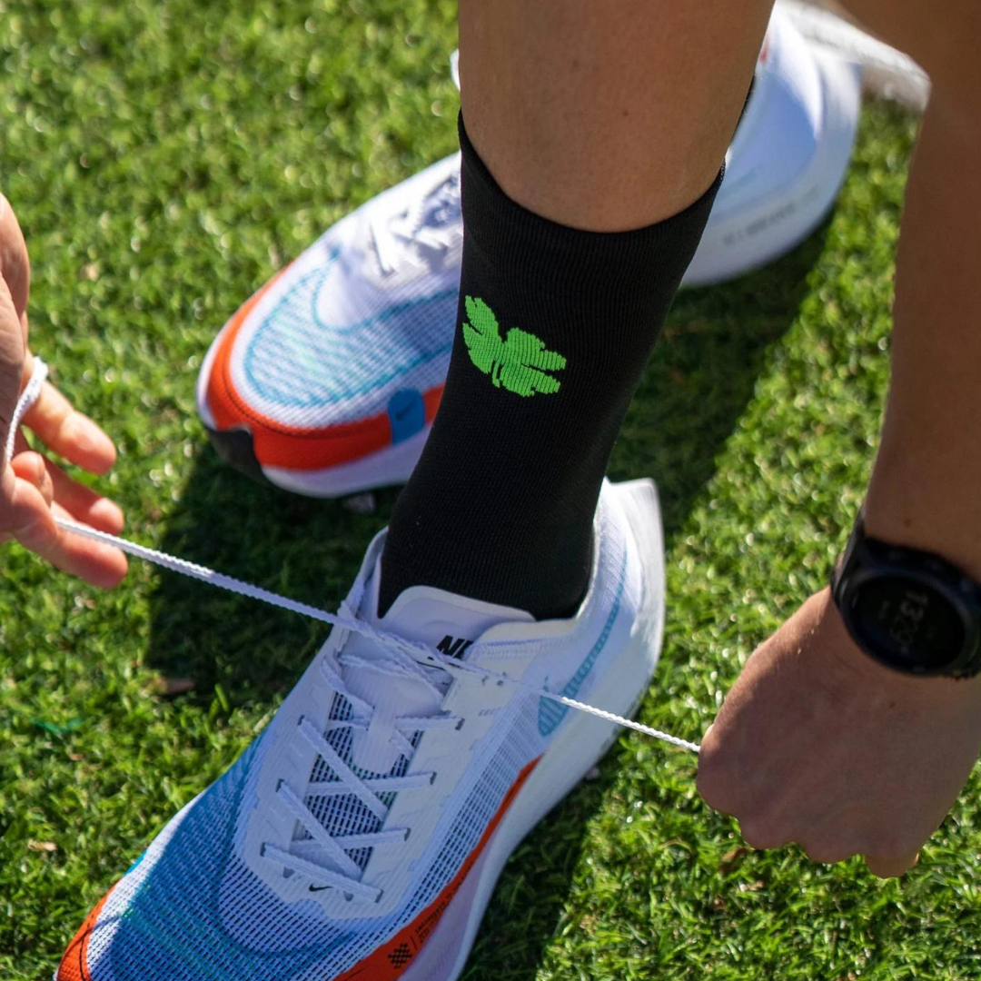 Sporcks | Bright Pattern Design Running Socks | Online At Aid Station