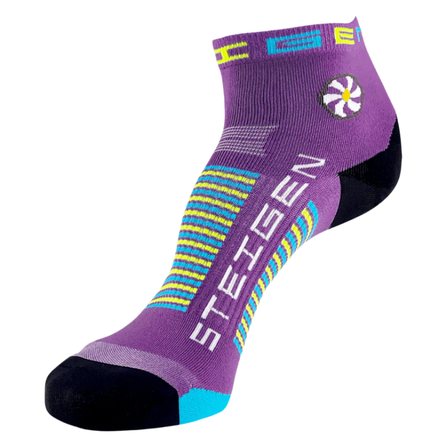 Steigen - Quarter Length Running Socks - Bubblegum Purple