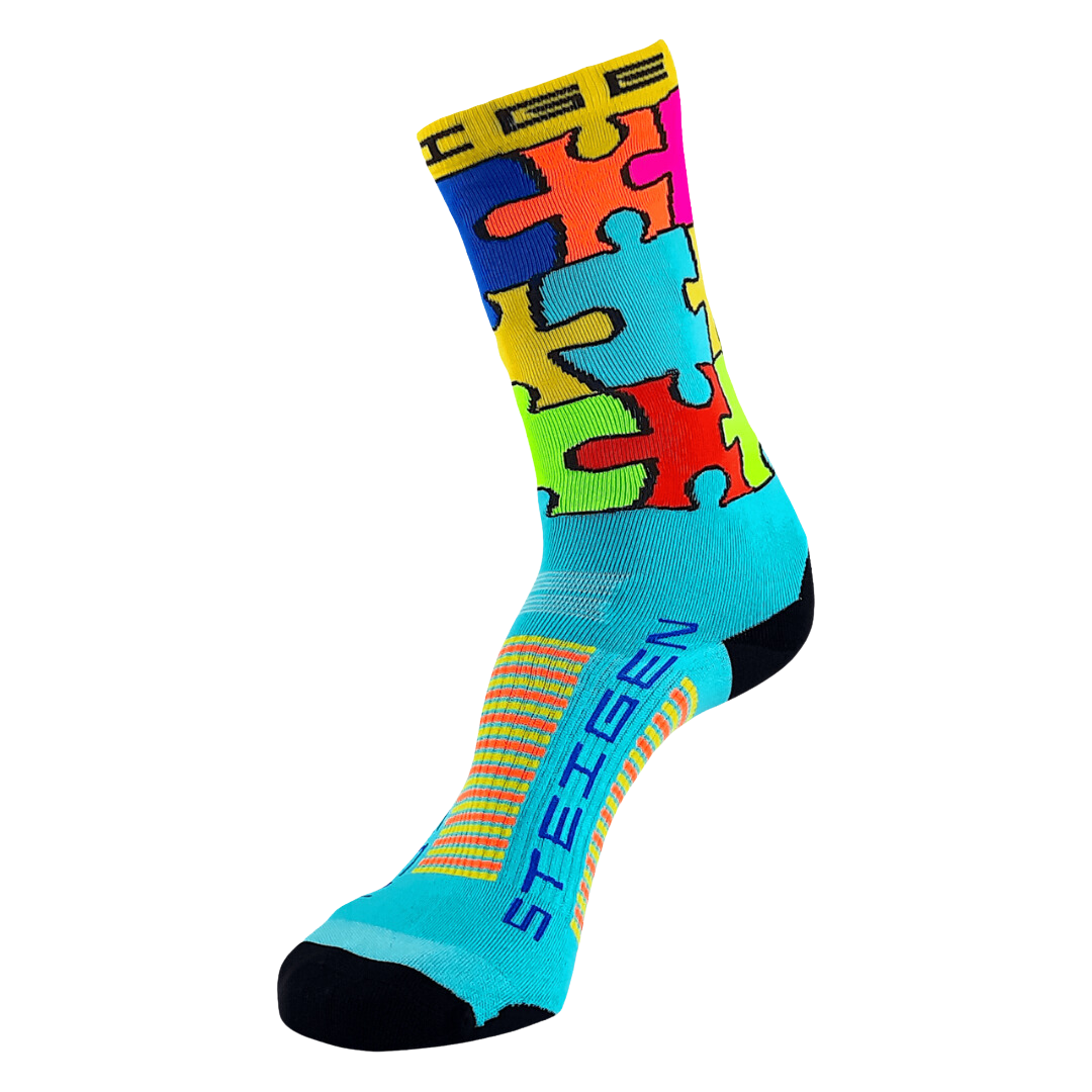 Steigen - Three Quarter Length Running Socks - Jigsaw