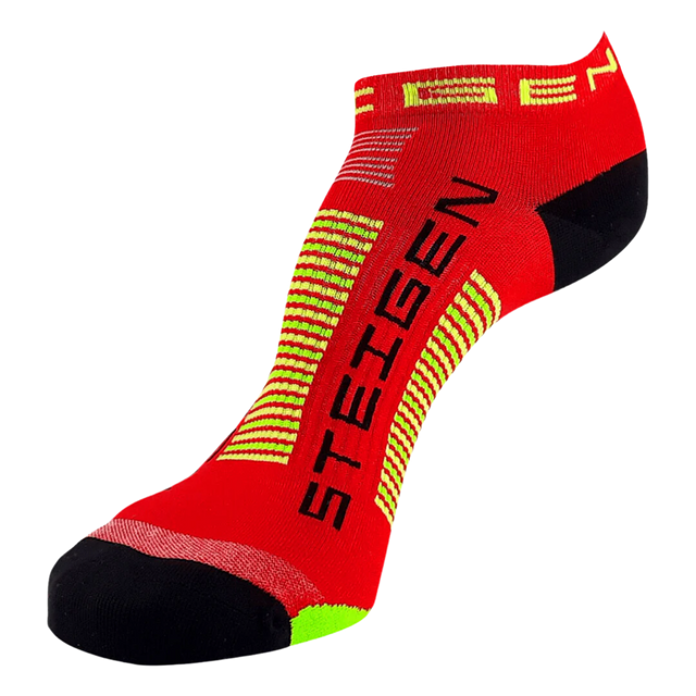 Steigen - Zero Length Running Socks - Red