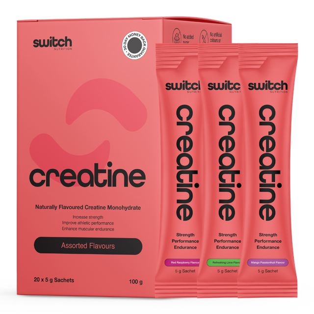 Switch Nutrition - Flavoured Creatine Sachets - Assorted