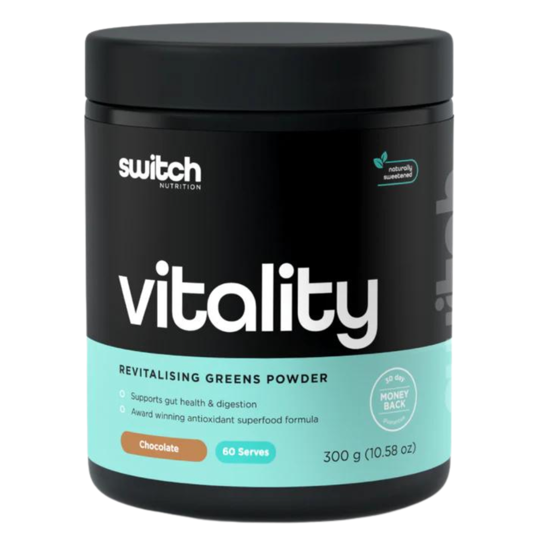 Switch Nutrition - Vitality Switch Super Greens Powder - Chocolate (300g)