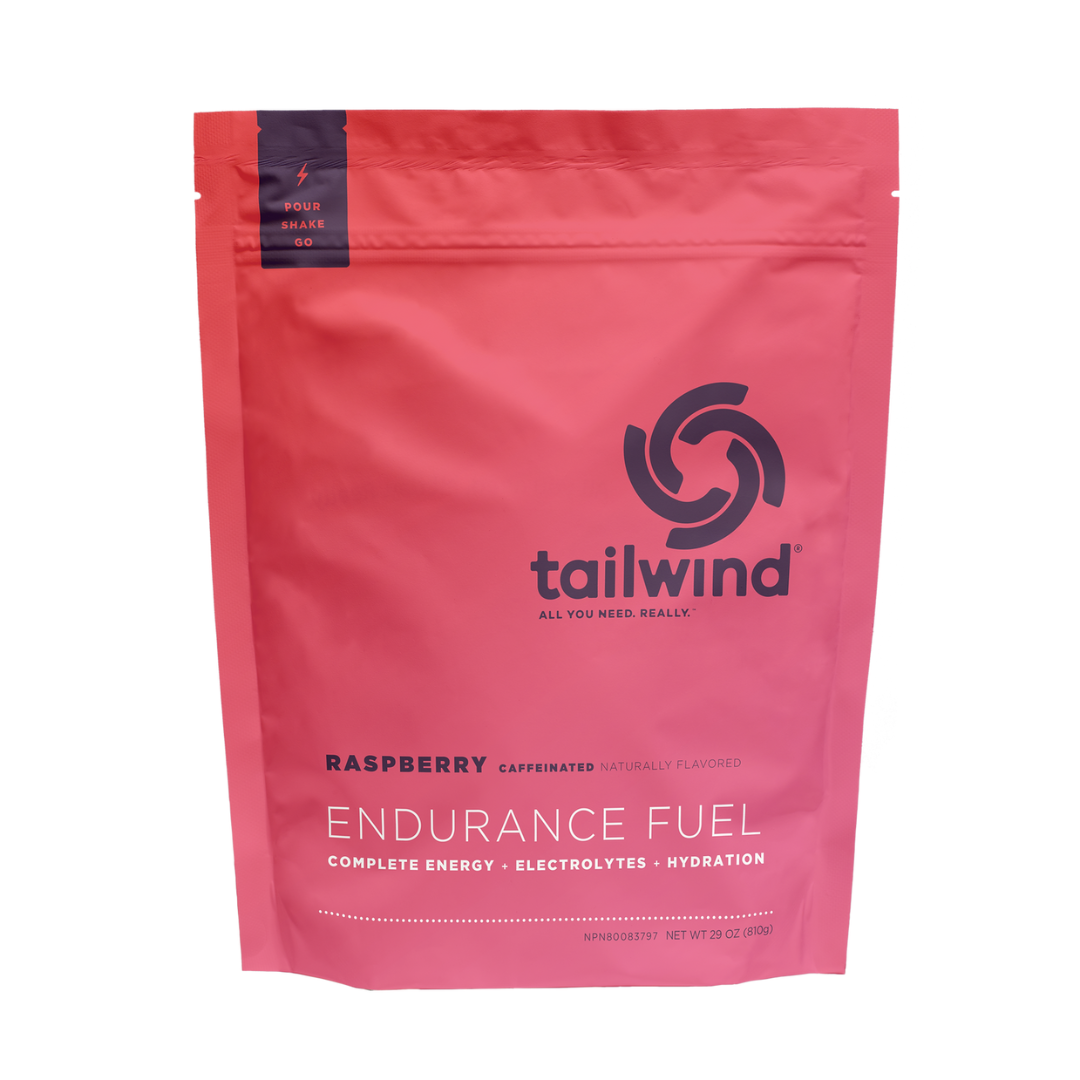 Tailwind Nutrition - Caffeinated Endurance Fuel Bag - Raspberry (810g)