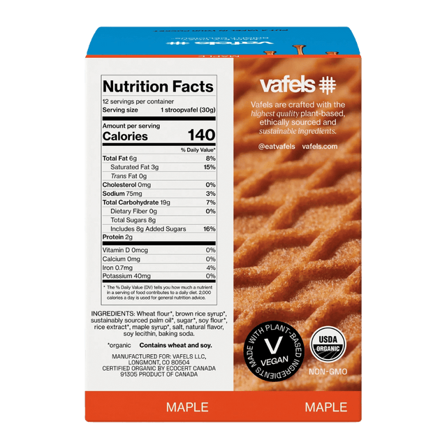 Vafels - Stroopvafels - Maple - Aid Station