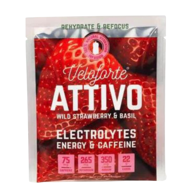 Veloforte - Attivo (Wild Strawberry & Basil) - Electrolyte Powder