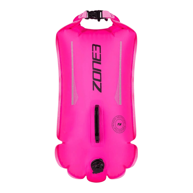 Zone3 - Recycled Safety Buoy/Dry Bag 28L - Pink - Aid Station