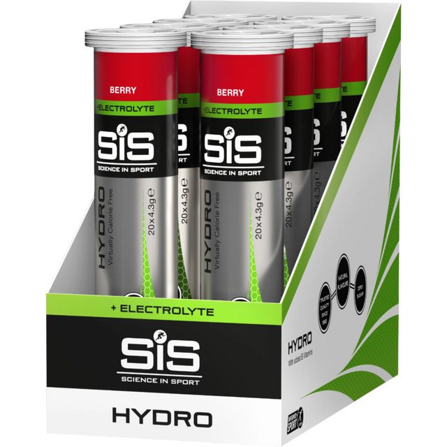 Science In Sport (SIS) - Go Hydro Tablets - Berry - Box of 8