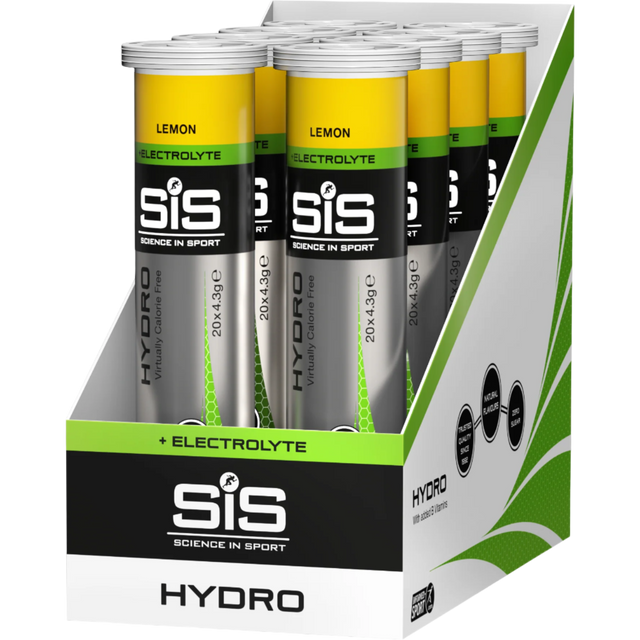 Science In Sport (SIS) - Go Hydro Tablets - Lemon - Box of 8