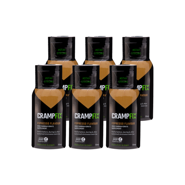 CrampFix - Flip-Top Lid Squeeze Bottle - Espresso pack of 6