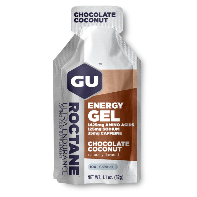 GU Energy - Roctane Energy Gels - Chocolate Coconut (with caffeine)