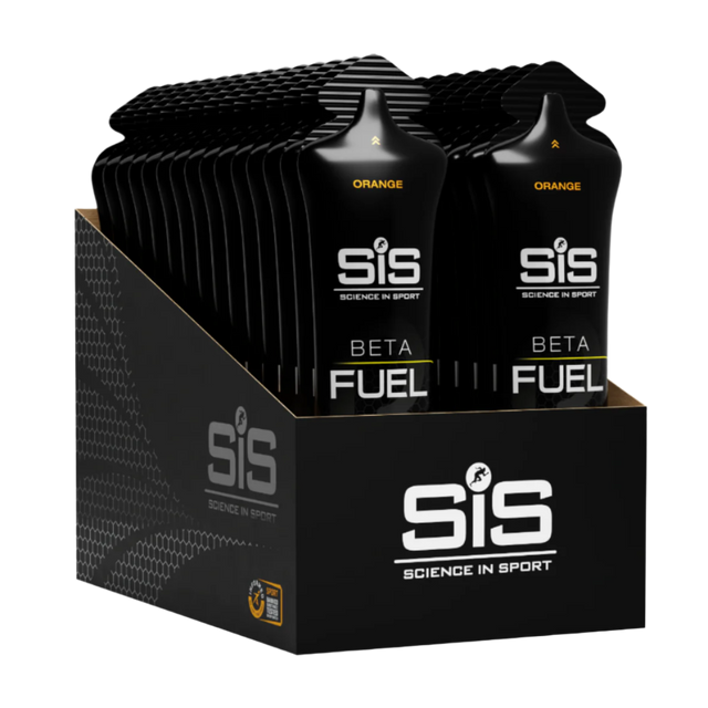 SiS Beta Fuel Orange Energy Gel box