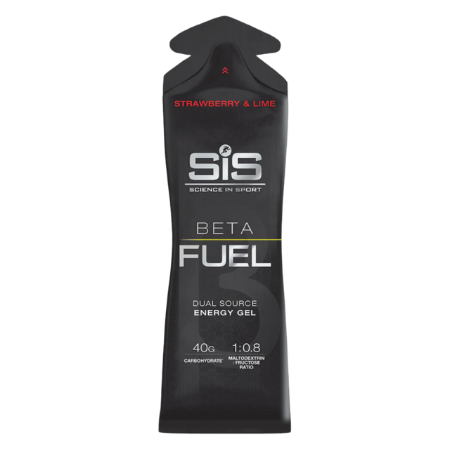 Science In Sport (SIS) - Beta Fuel Energy Gel - Strawberry & Lime