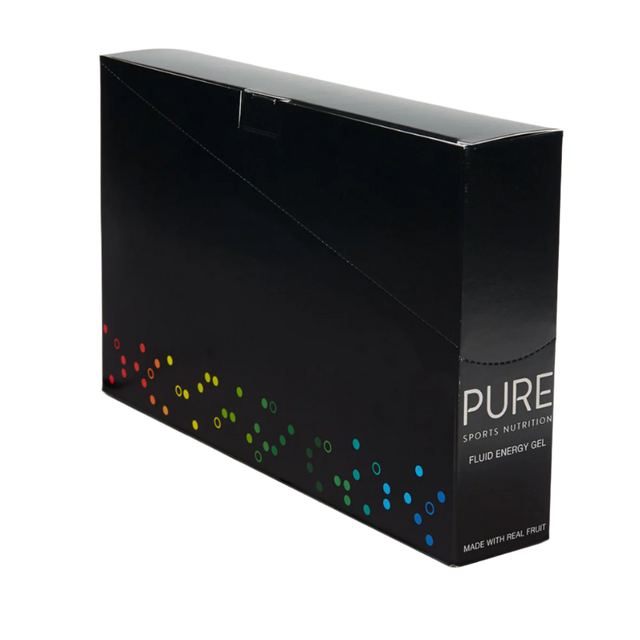 Pure Sports Nutrition - Fluid Energy Gels - Lemon & Lime (50g) - Box