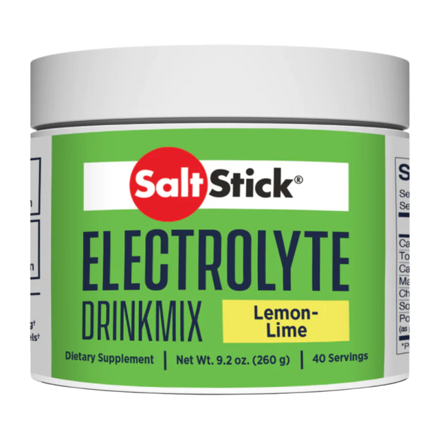 SaltStick Lemon Lime Electrolyte DrinkMix (240g tub)