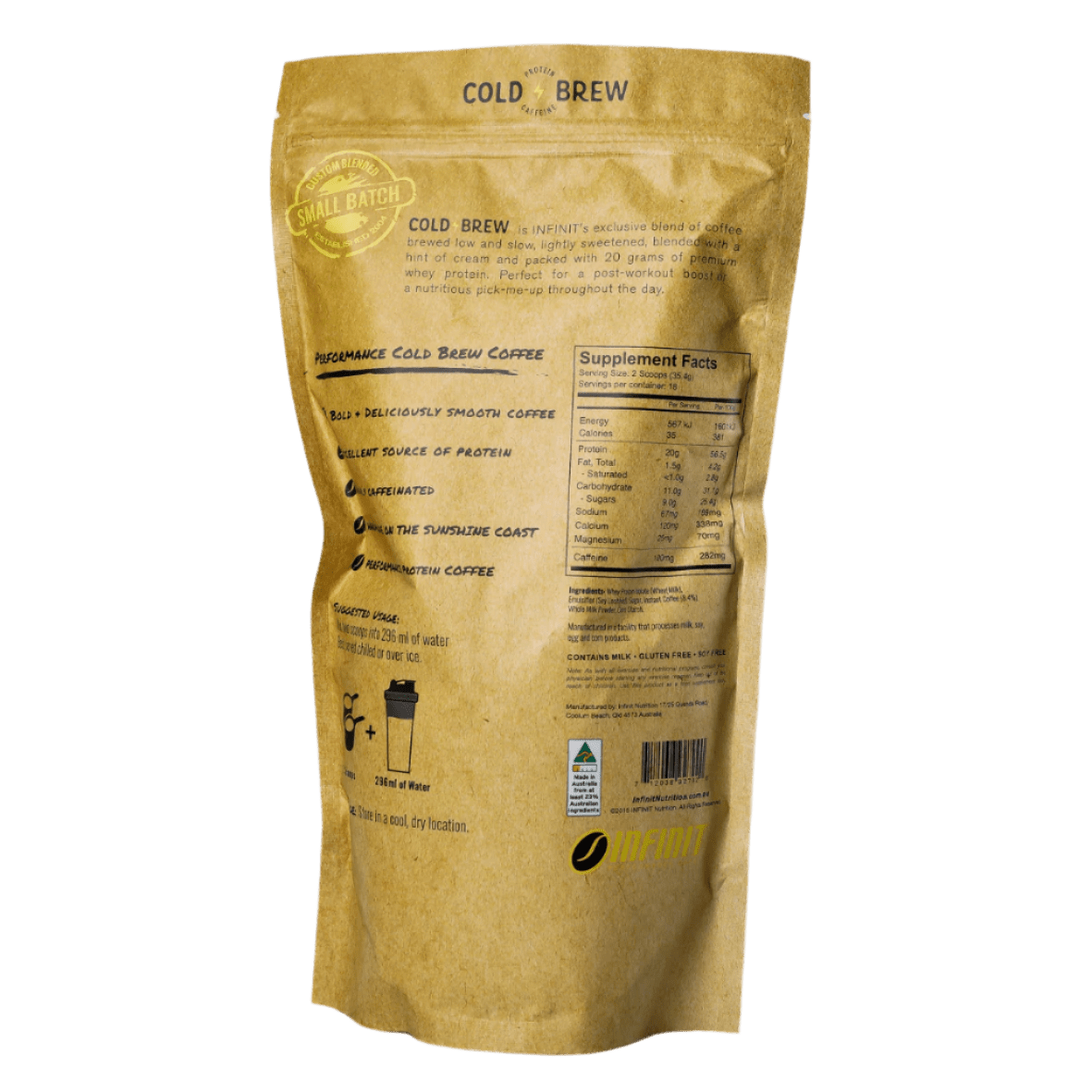 Infinit Nutrition Cold Brew Performance Coffee | Aid Station
