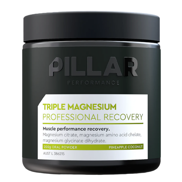 Pillar Performance - Triple Magnesium Recovery Powder - Pineapple Coconut