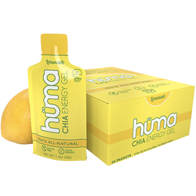 Huma Gel - Original - Lemonade (with caffeine) Box of 24