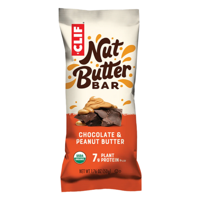 Clif Bar - Nut Butter Bar - Chocolate & Peanut Butter 50g
