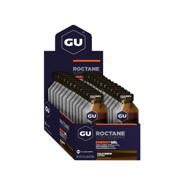 GU Energy - Roctane Energy Gels - Cold Brew Coffee (with caffeine)