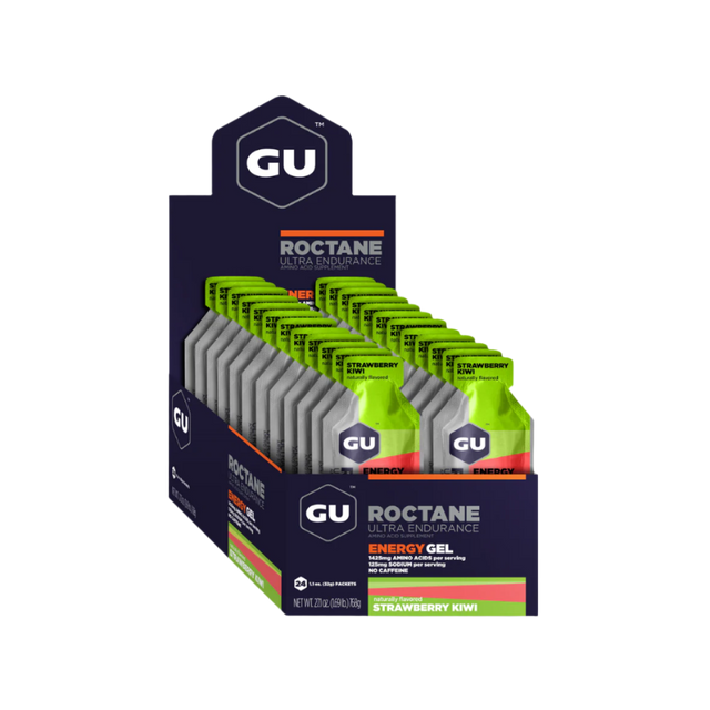 GU Energy - Roctane Energy Gels - Strawberry Kiwi - 24 Box