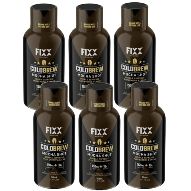 Fixx Nutrition - Cold Brew Coffee Shot - Mocha