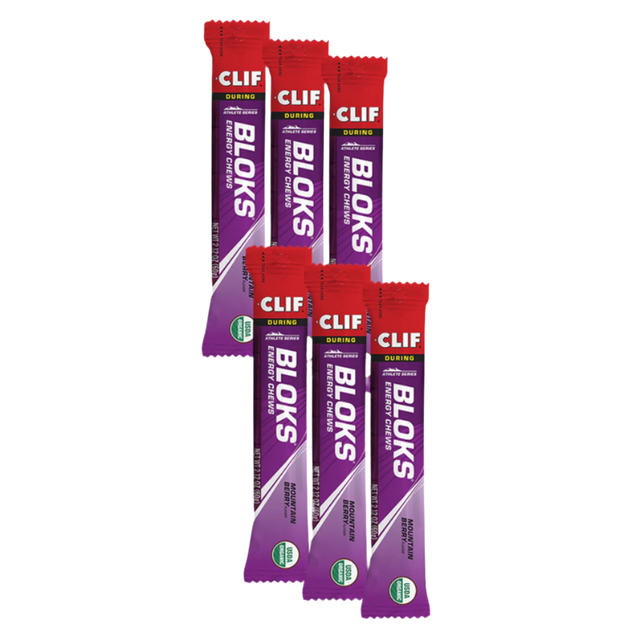 Clif Bar - Bloks Energy Chews - Mountain Berry - 6 Pack