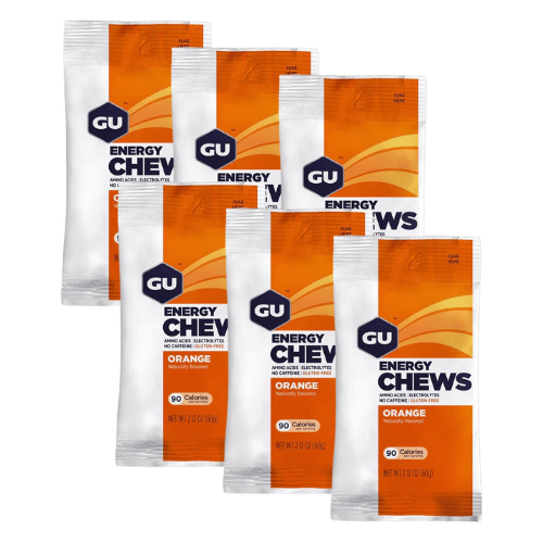 GU Energy - Energy Chews - Orange - 6 Pack