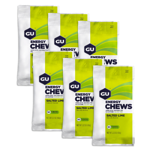 GU Energy - Energy Chews - Salted Lime - 6 Pack