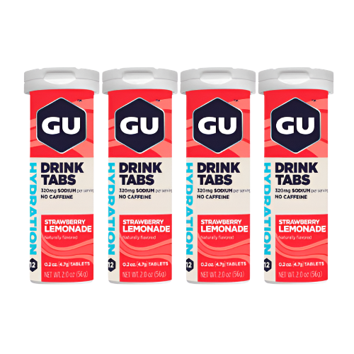 GU Energy - Hydration Drink Tabs - Strawberry Lemonade - 4 Pack