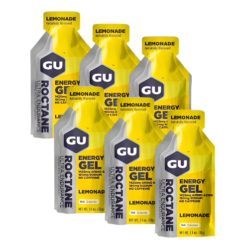 GU Energy - Roctane Enegy Gels - Lemonade - 6 Pack