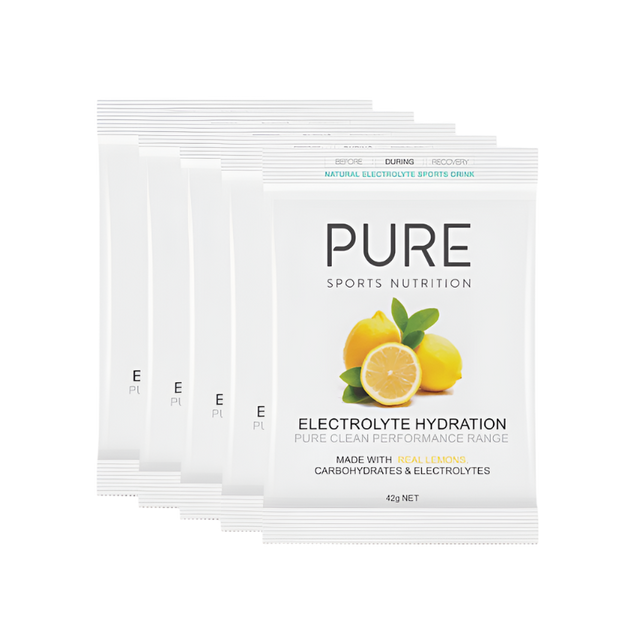 Pure Sports Nutrition - Electrolyte Hydration - Lemon (42g) - 5 Pack