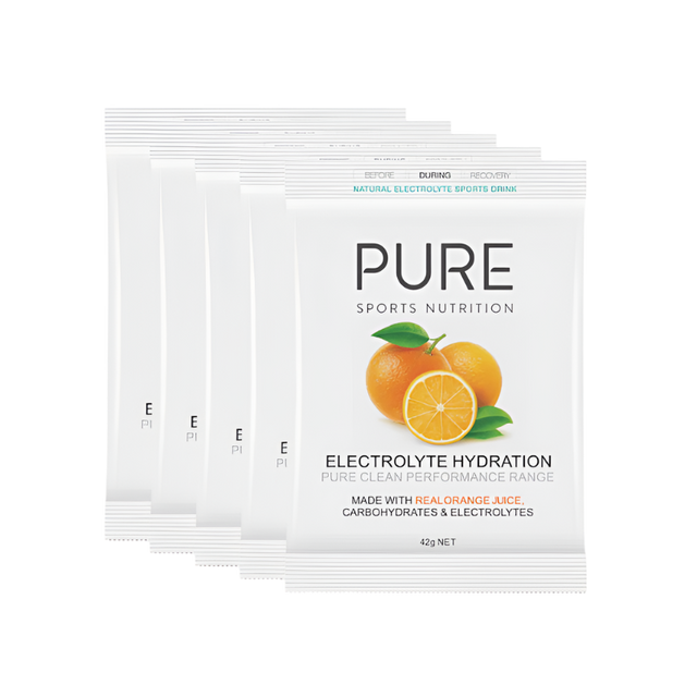 Pure Nutrition - Electrolyte Hydration - Orange (42g) - 5 Pack