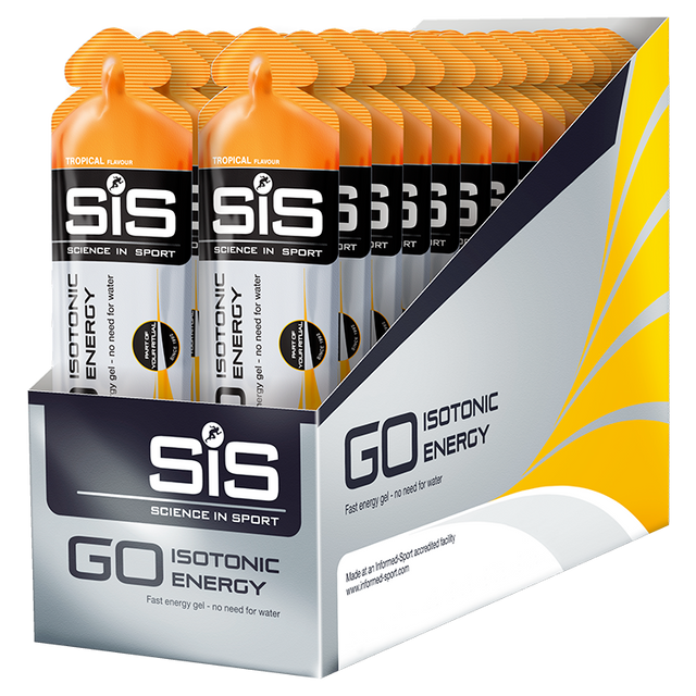 Science in Sport GO Isotonic Energy Gels (box of 30)