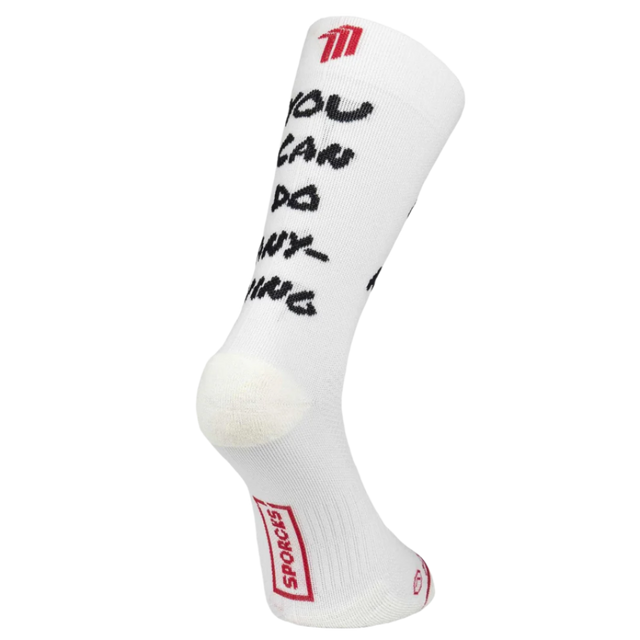 Sporcks - Running Sock - The Best White 