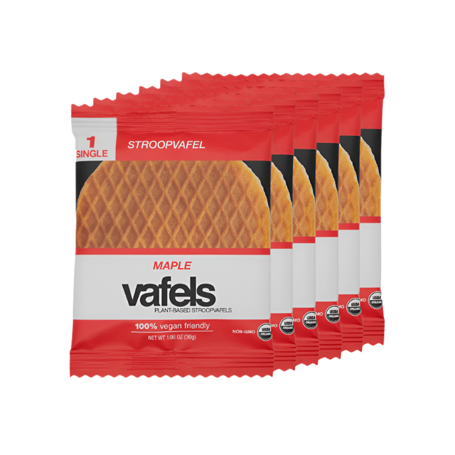 Vafels - Stroopvafel - Maple (30g) - 6 Pack