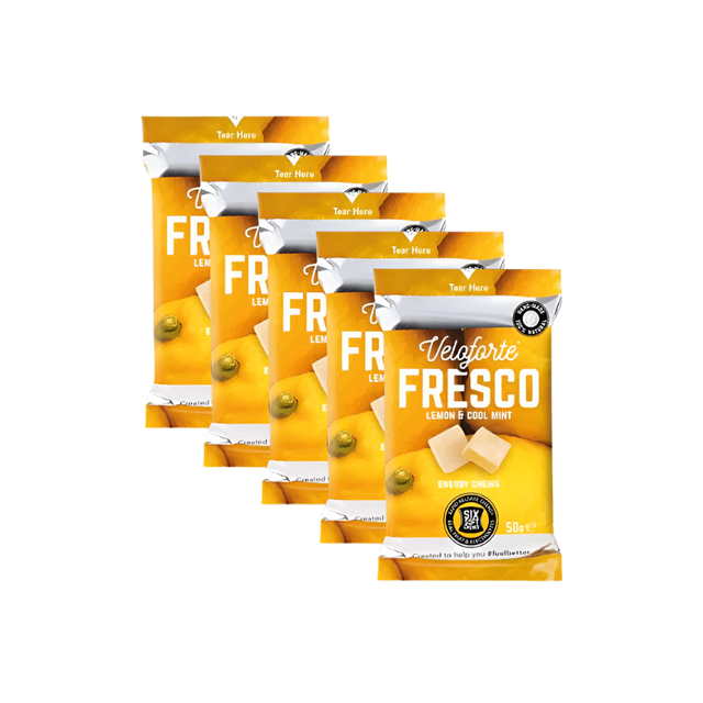 Veloforte - Energy Chews - Fresco (Lemon & Mint) - 5 Pack