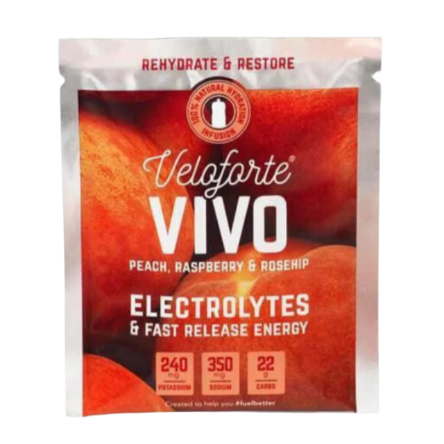 Veloforte - Vivo (Peach, Raspberry & Rosehip) - Electrolyte Powder